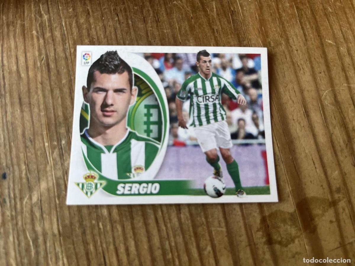 Cromos de Futebol: CROMO SIN PEGAR NUNCA PEGADO ALBUM LIGA ESTE 12 13 2012 2013 COLOCA # 12 BIS BETIS SERGIO