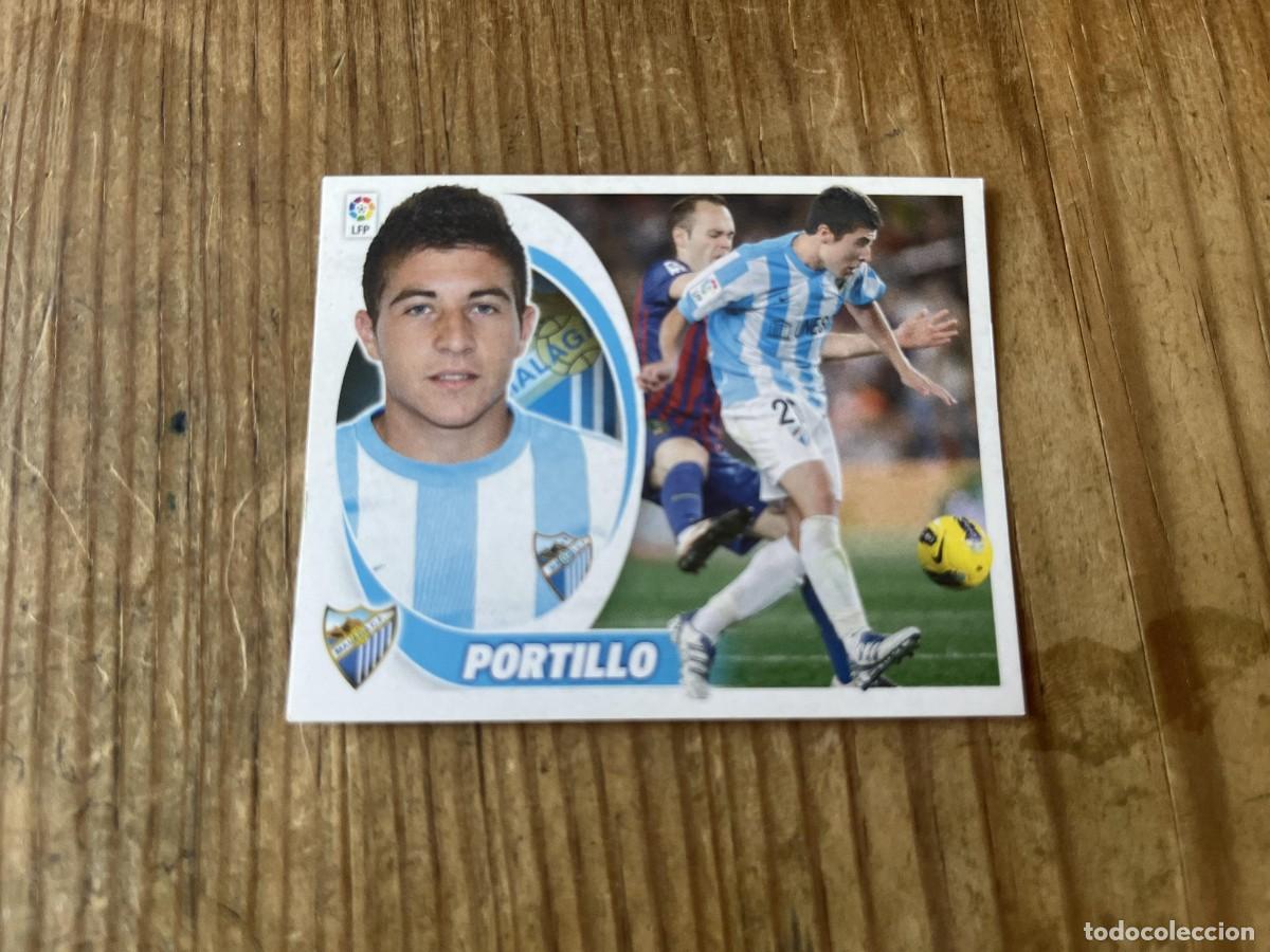 Football Stickers: CROMO SIN PEGAR NUNCA PEGADO LIGA ESTE 12 13 2012 2013 COLOCA # 10 BIS MALAGA PORTILLO