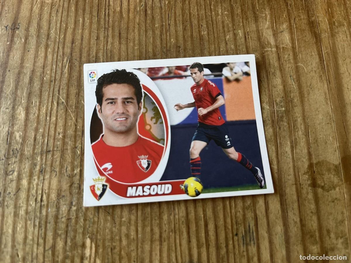 Cromos de f&uacute;tbol: CROMO SIN PEGAR NUNCA PEGADO LIGA ESTE 12 13 2012 2013 COLOCA # 9 BIS OSASUNA MASOUD