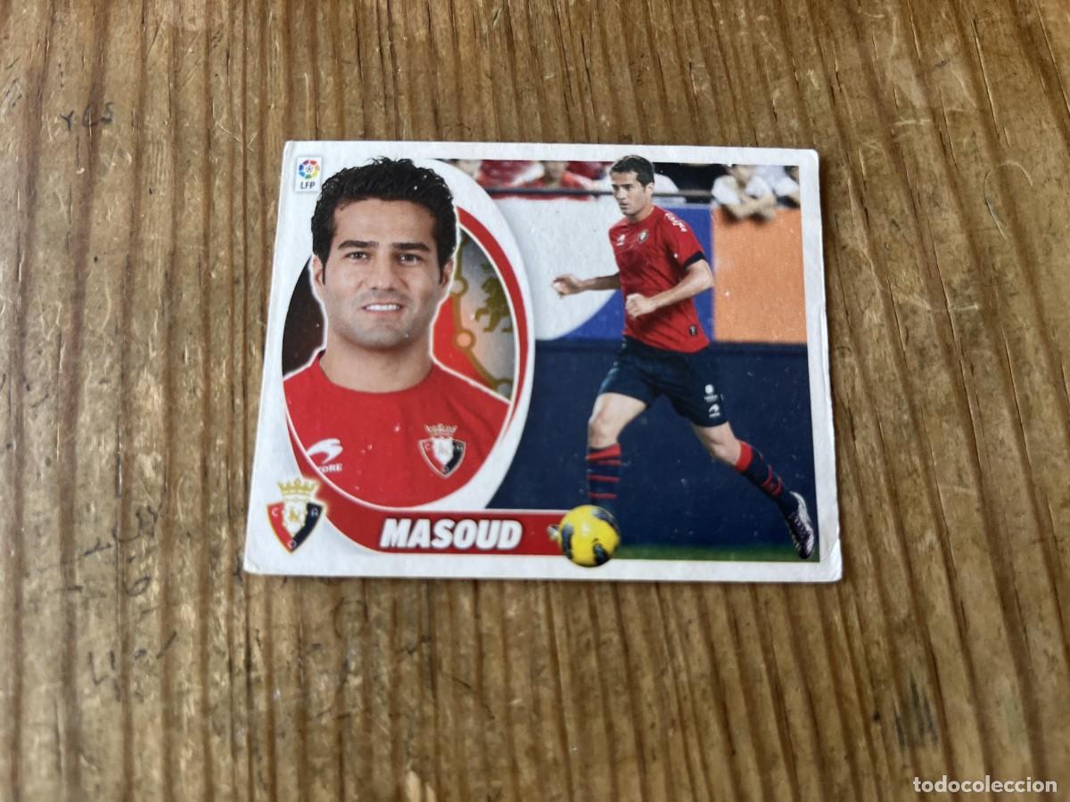 Cromos de f&uacute;tbol: CROMO SIN PEGAR NUNCA PEGADO LIGA ESTE 12 13 2012 2013 COLOCA # 9 BIS OSASUNA MASOUD