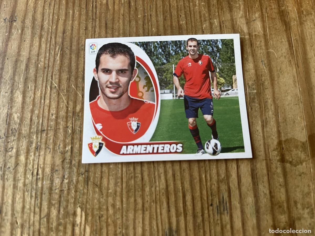Cromos de f&uacute;tbol: CROMO SIN PEGAR NUNCA PEGADO LIGA ESTE 12 13 2012 2013 COLOCA # 14 BIS OSASUNA ARMENTEROS
