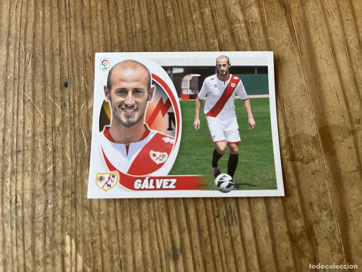 Cromos de f&uacute;tbol: CROMO SIN PEGAR NUNCA PEGADO LIGA ESTE 12 13 2012 2013 COLOCA # 4 BIS RAYO VALLECANO GALVEZ