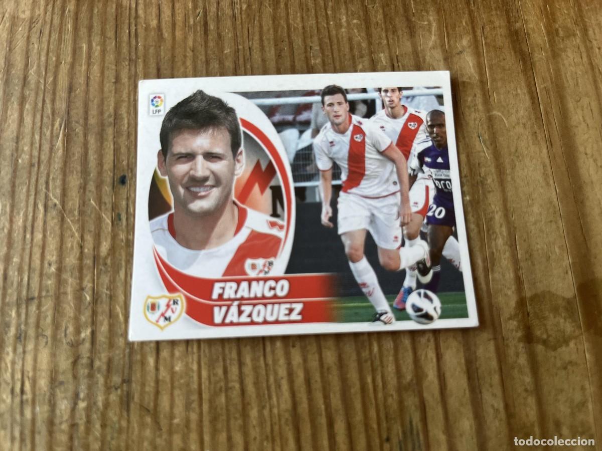 Cromos de f&uacute;tbol: CROMO SIN PEGAR NUNCA PEGADO LIGA ESTE 12 13 2012 2013 COLOCA # 13 BIS RAYO VALLECANO FRANCO VAZQUEZ