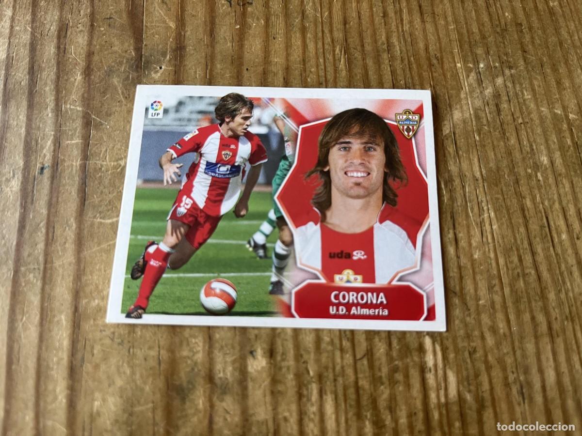 Cromos de f&uacute;tbol: CROMO SIN PEGAR NUNCA PEGADO ALBUM LIGA ESTE 08 09 2008 2009 ALMERIA CORONA