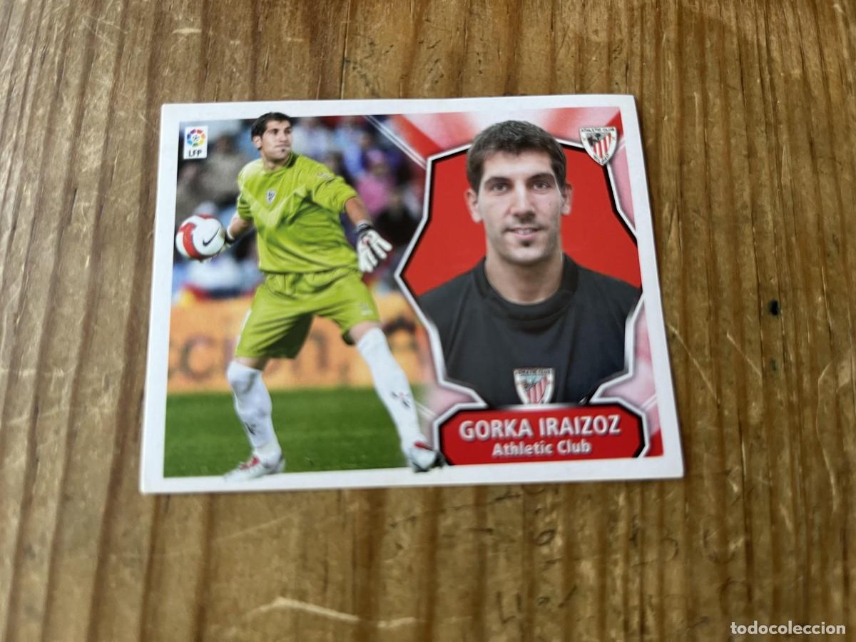 Cromos de f&uacute;tbol: CROMO SIN PEGAR NUNCA PEGADO ALBUM LIGA ESTE 08 09 2008 2009 ATHLETIC BILBAO GORKA IRAIZOZ