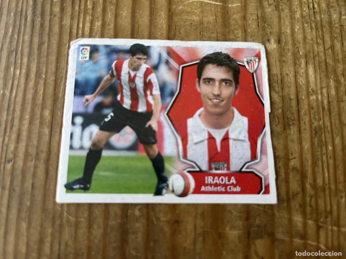 Cromos de f&uacute;tbol: CROMO SIN PEGAR NUNCA PEGADO ALBUM LIGA ESTE 08 09 2008 2009 ATHLETIC BILBAO IRAOLA