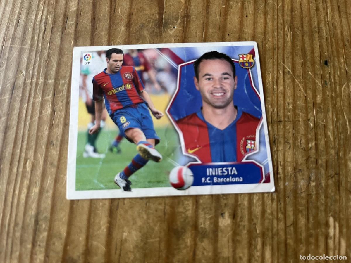 Cromos de f&uacute;tbol: CROMO SIN PEGAR NUNCA PEGADO ALBUM LIGA ESTE 08 09 2008 2009 BARCELONA ANDRES INIESTA