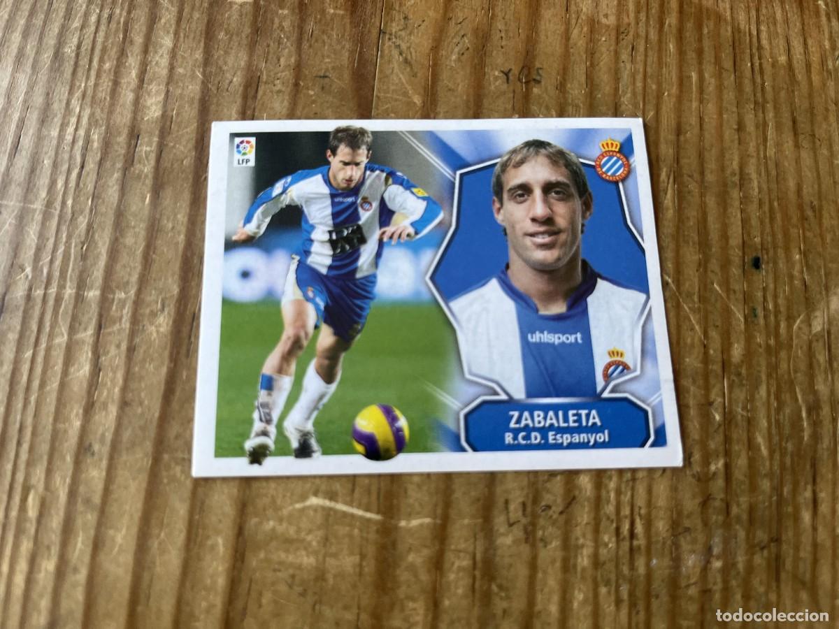 Cromos de f&uacute;tbol: CROMO SIN PEGAR NUNCA PEGADO ALBUM LIGA ESTE 08 09 2008 2009 ESPANYOL ESPA&Ntilde;OL ZABALETA