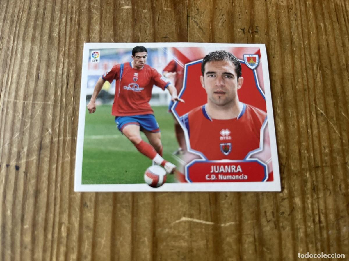 Cromos de f&uacute;tbol: CROMO SIN PEGAR NUNCA PEGADO ALBUM LIGA ESTE 08 09 2008 2009 NUMANCIA JUANRA