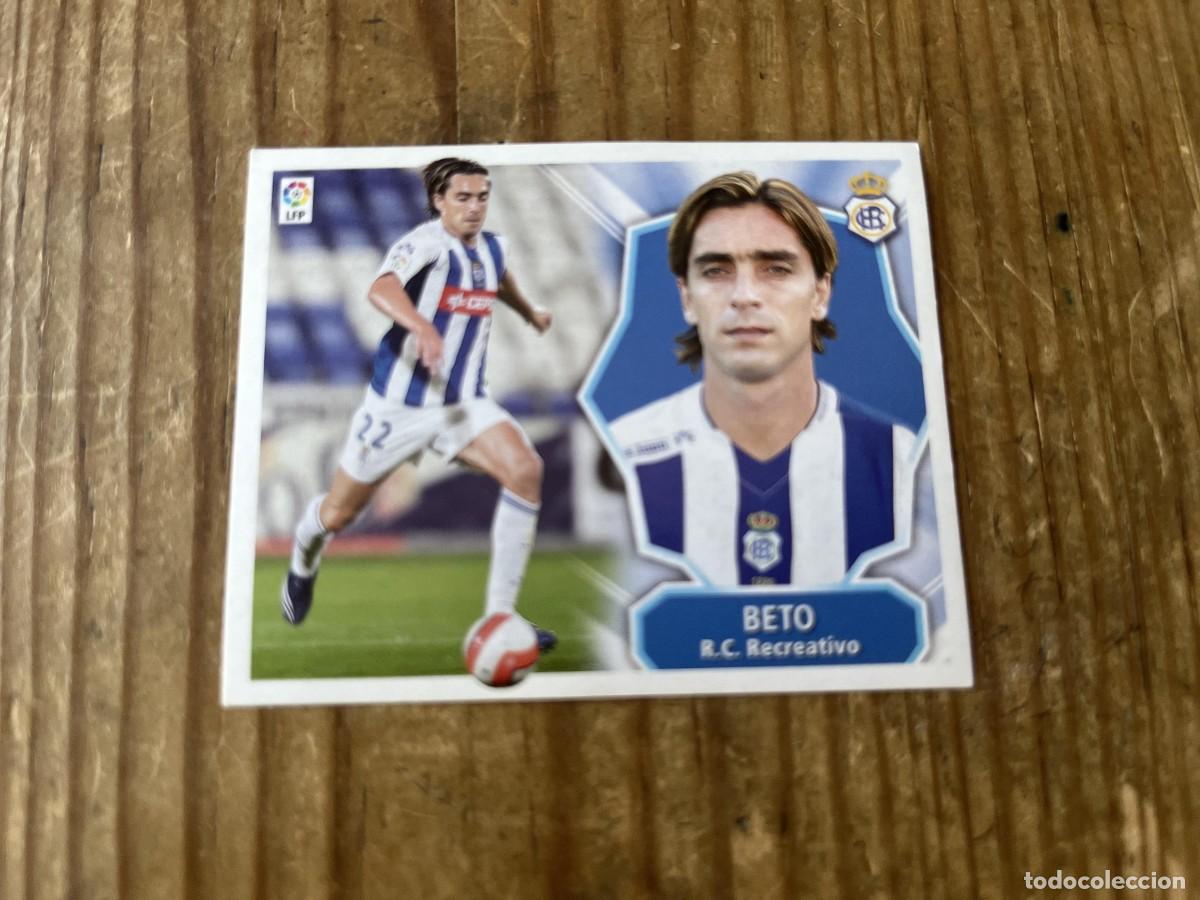 Cromos de f&uacute;tbol: CROMO SIN PEGAR NUNCA PEGADO ALBUM LIGA ESTE 08 09 2008 2009 RECREATIVO HUELVA BETO