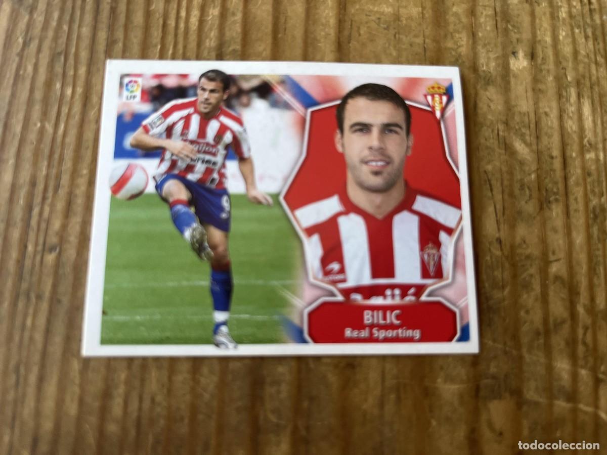 Cromos de f&uacute;tbol: CROMO SIN PEGAR NUNCA PEGADO ALBUM LIGA ESTE 08 09 2008 2009 SPORTING GIJON BILIC