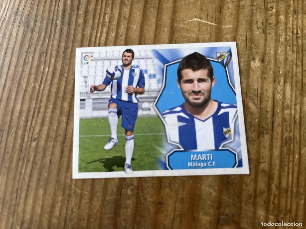 Fu&szlig;ball-Sticker: CROMO SIN PEGAR NUNCA PEGADO ALBUM LIGA ESTE 08 09 2008 2009 ULTIMOS FICHAJES # 12 MALAGA MARTI