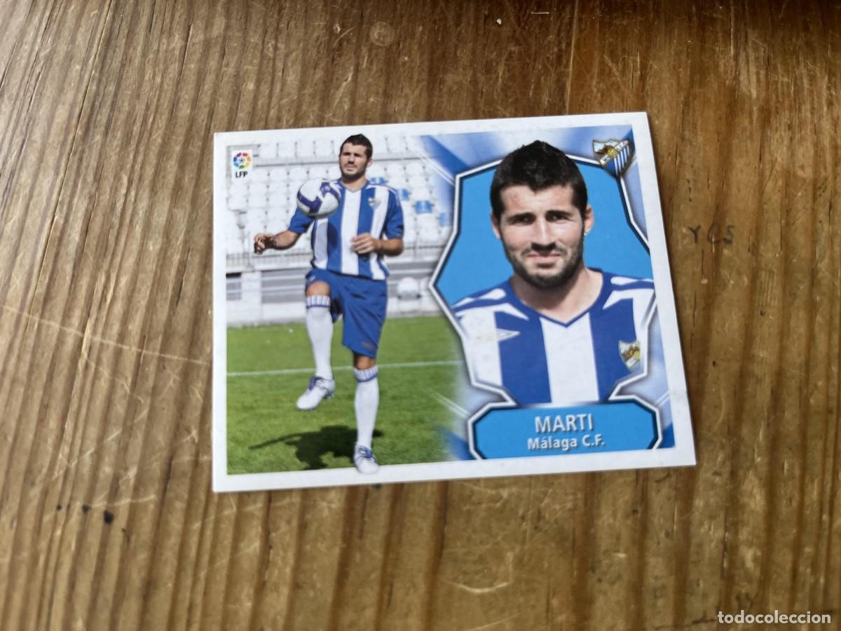 Fu&szlig;ball-Sticker: CROMO SIN PEGAR NUNCA PEGADO ALBUM LIGA ESTE 08 09 2008 2009 ULTIMOS FICHAJES # 12 MALAGA MARTI