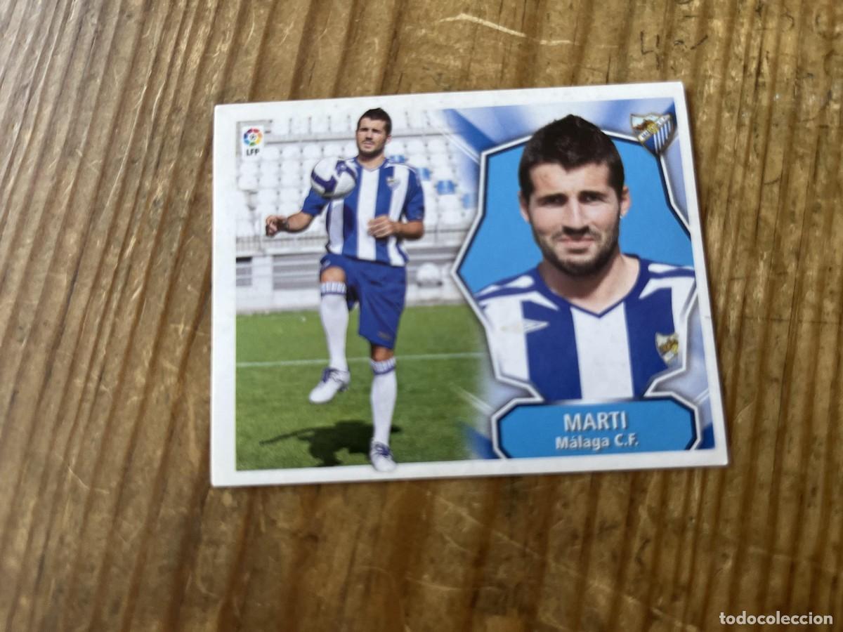 Fu&szlig;ball-Sticker: CROMO SIN PEGAR NUNCA PEGADO ALBUM LIGA ESTE 08 09 2008 2009 ULTIMOS FICHAJES # 12 MALAGA MARTI