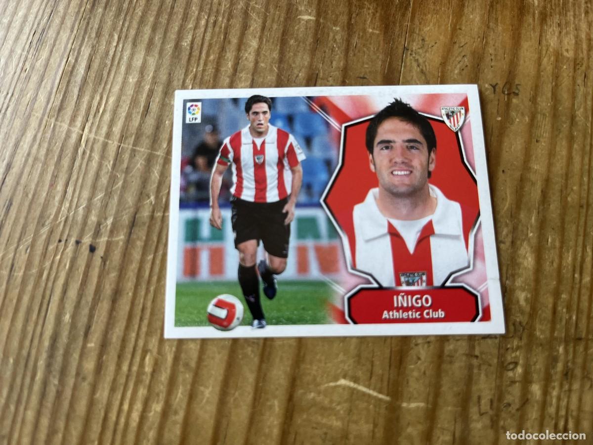 Fu&szlig;ball-Sticker: CROMO SIN PEGAR NUNCA PEGADO LIGA ESTE 08 09 2008 2009 ULTIMOS FICHAJES # 13 ATHLETIC BILBAO I&Ntilde;IGO