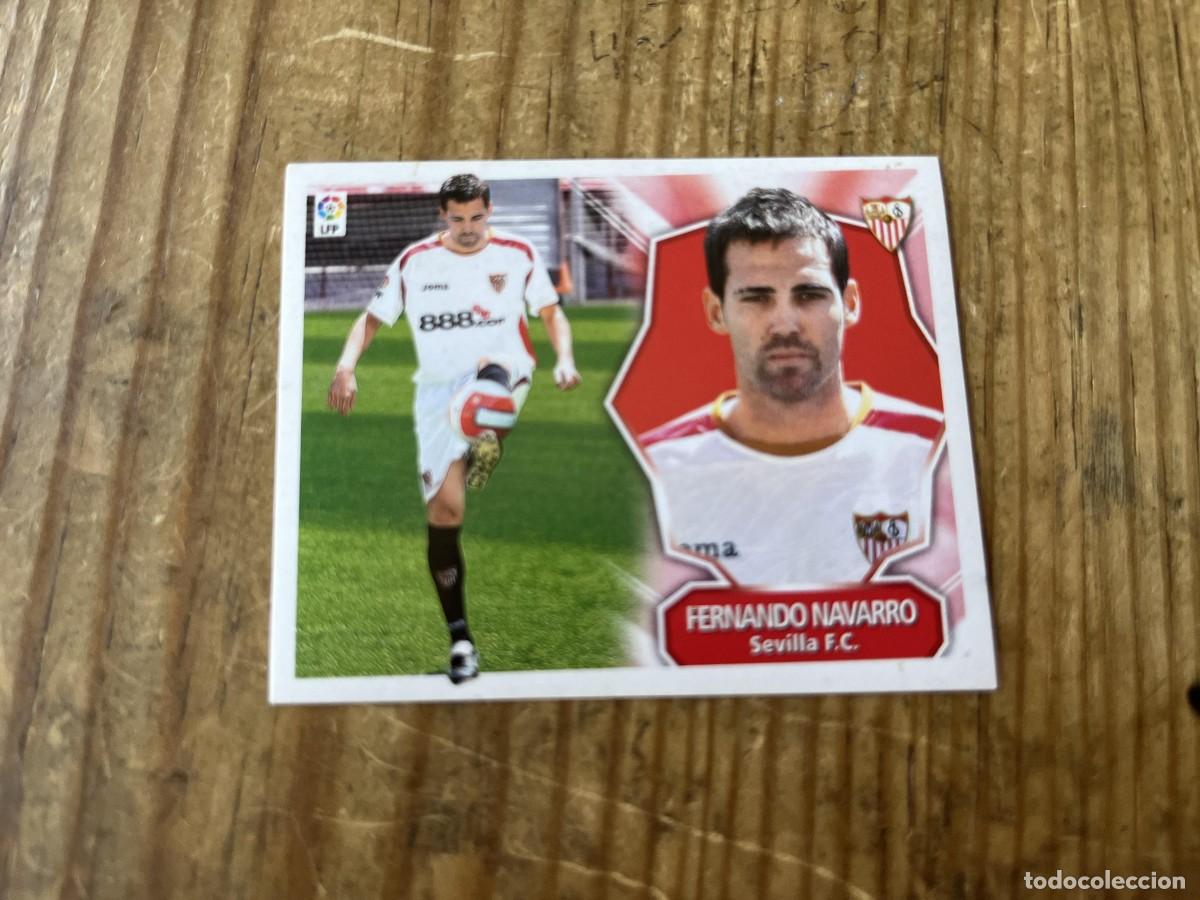 Fu&szlig;ball-Sticker: CROMO SIN PEGAR NUNCA PEGADO LIGA ESTE 08 09 2008 2009 ULTIMOS FICHAJES 18 SEVILLA FERNANDO NAVARRO