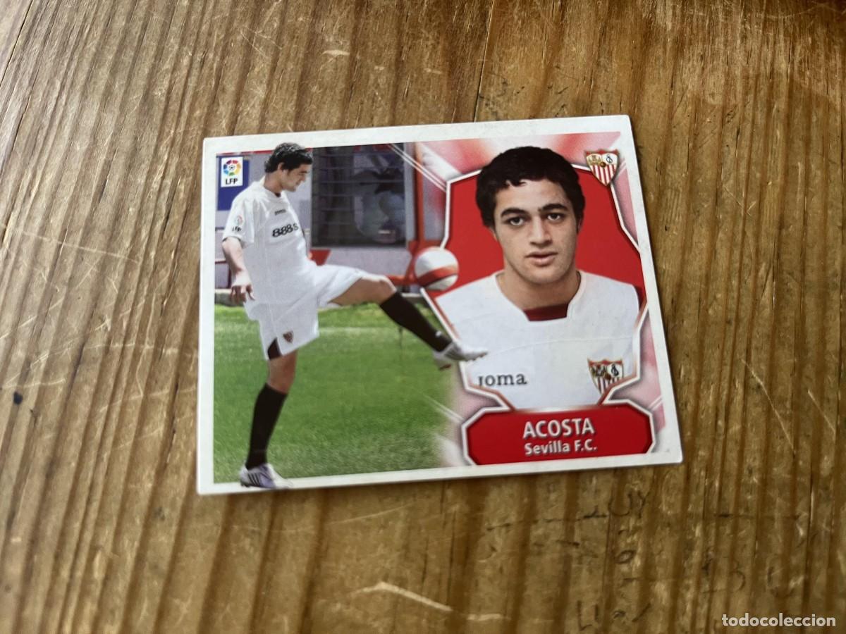 Fu&szlig;ball-Sticker: CROMO SIN PEGAR NUNCA PEGADO LIGA ESTE 08 09 2008 2009 ULTIMOS FICHAJES # 3 SEVILLA ACOSTA