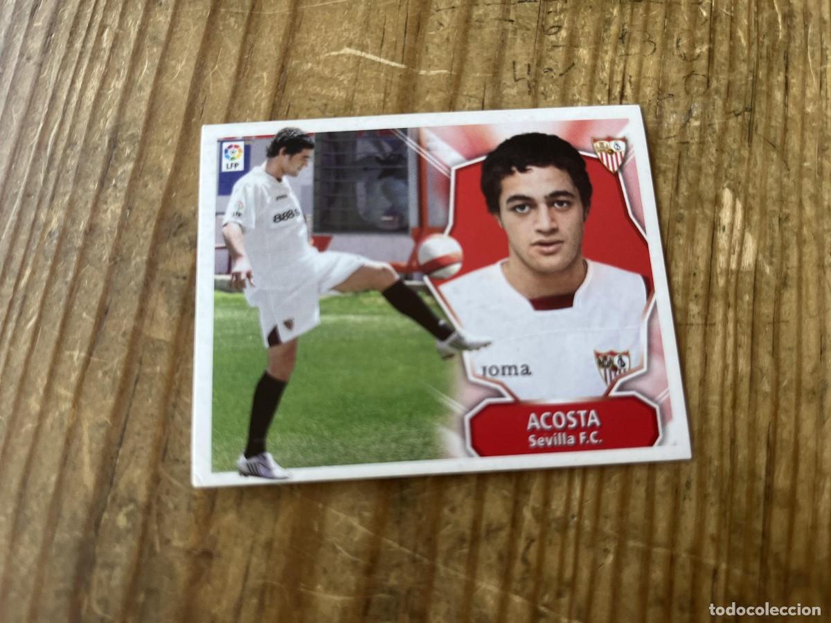 Fu&szlig;ball-Sticker: CROMO SIN PEGAR NUNCA PEGADO LIGA ESTE 08 09 2008 2009 ULTIMOS FICHAJES # 3 SEVILLA ACOSTA