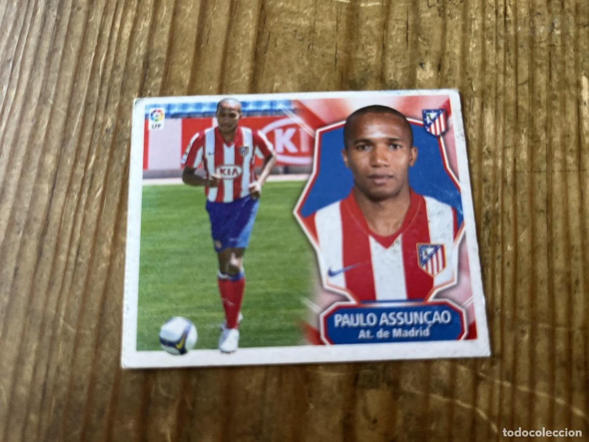 Fu&szlig;ball-Sticker: CROMO SIN PEGAR NUNCA PEGADO LIGA ESTE 08 09 2008 2009 FICHAJES # 8 ATLETICO MADRID PAULO ASSUN&Ccedil;AO
