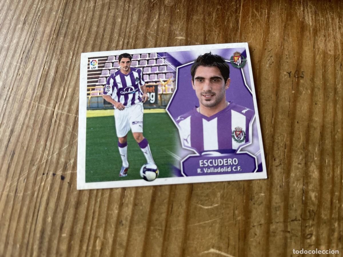 Fu&szlig;ball-Sticker: CROMO SIN PEGAR NUNCA PEGADO LIGA ESTE 08 09 2008 2009 ULTIMOS FICHAJES # 9 VALLADOLID ESCUDERO