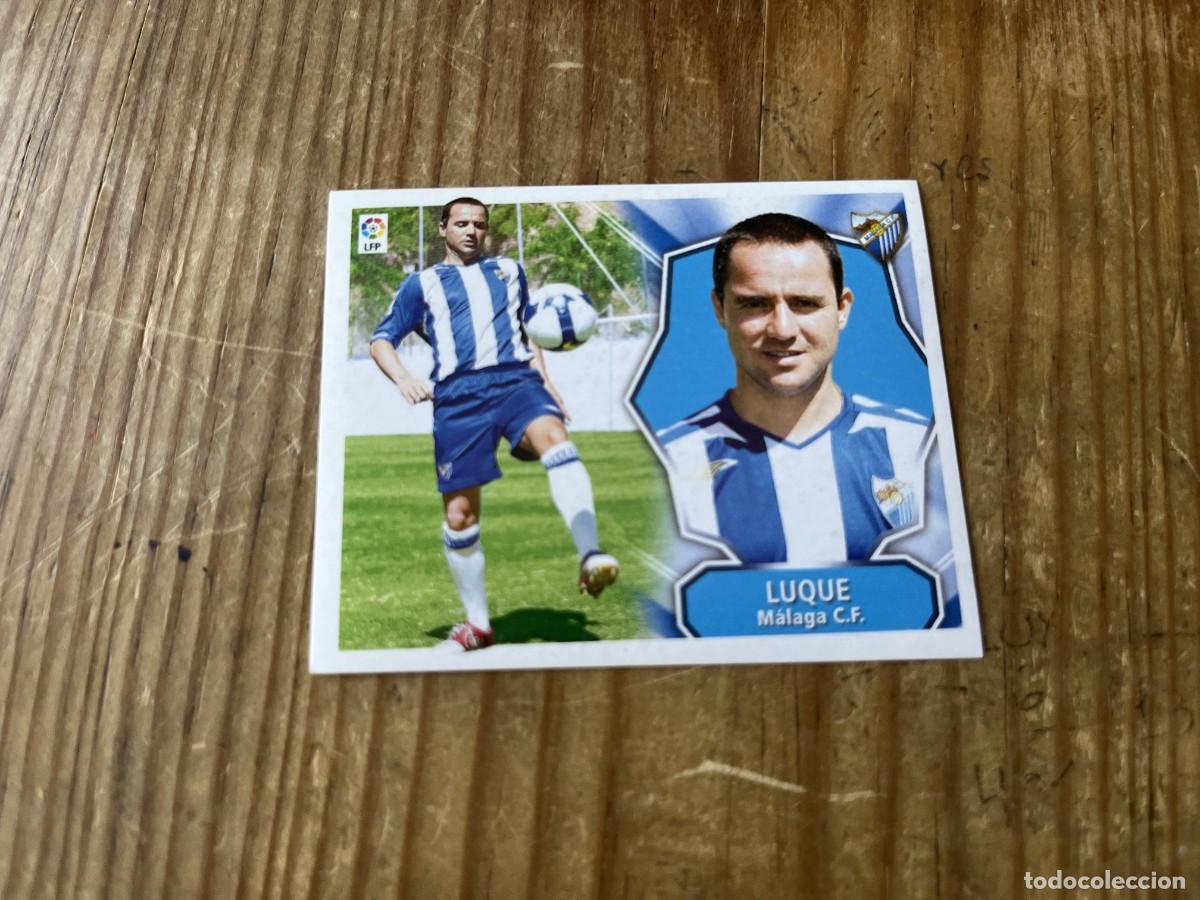Figurine di Calcio: CROMO SIN PEGAR NUNCA PEGADO LIGA ESTE 08 09 2008 2009 COLOCA MALAGA LUQUE