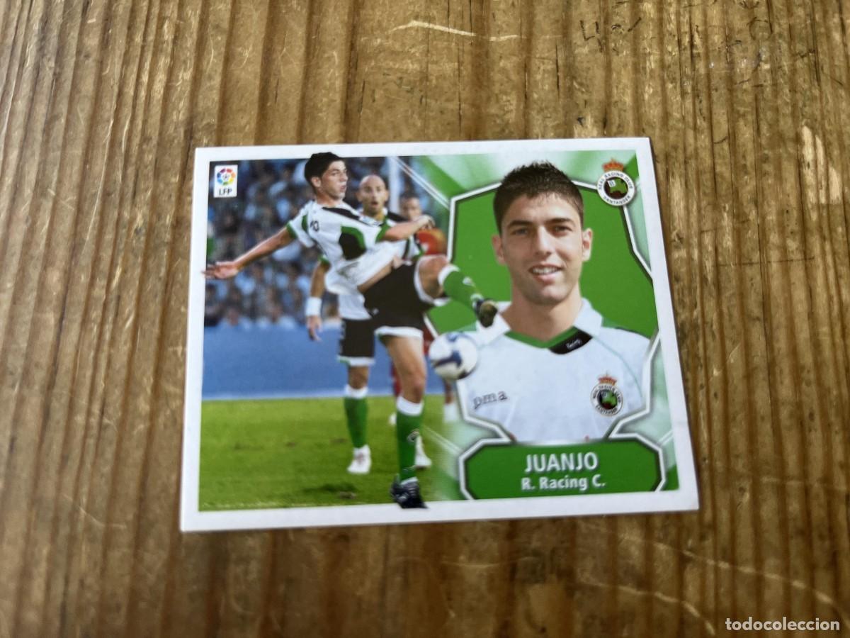 Cromos de f&uacute;tbol: CROMO SIN PEGAR NUNCA PEGADO LIGA ESTE 08 09 2008 2009 COLOCA RACING SANTANDER JUANJO