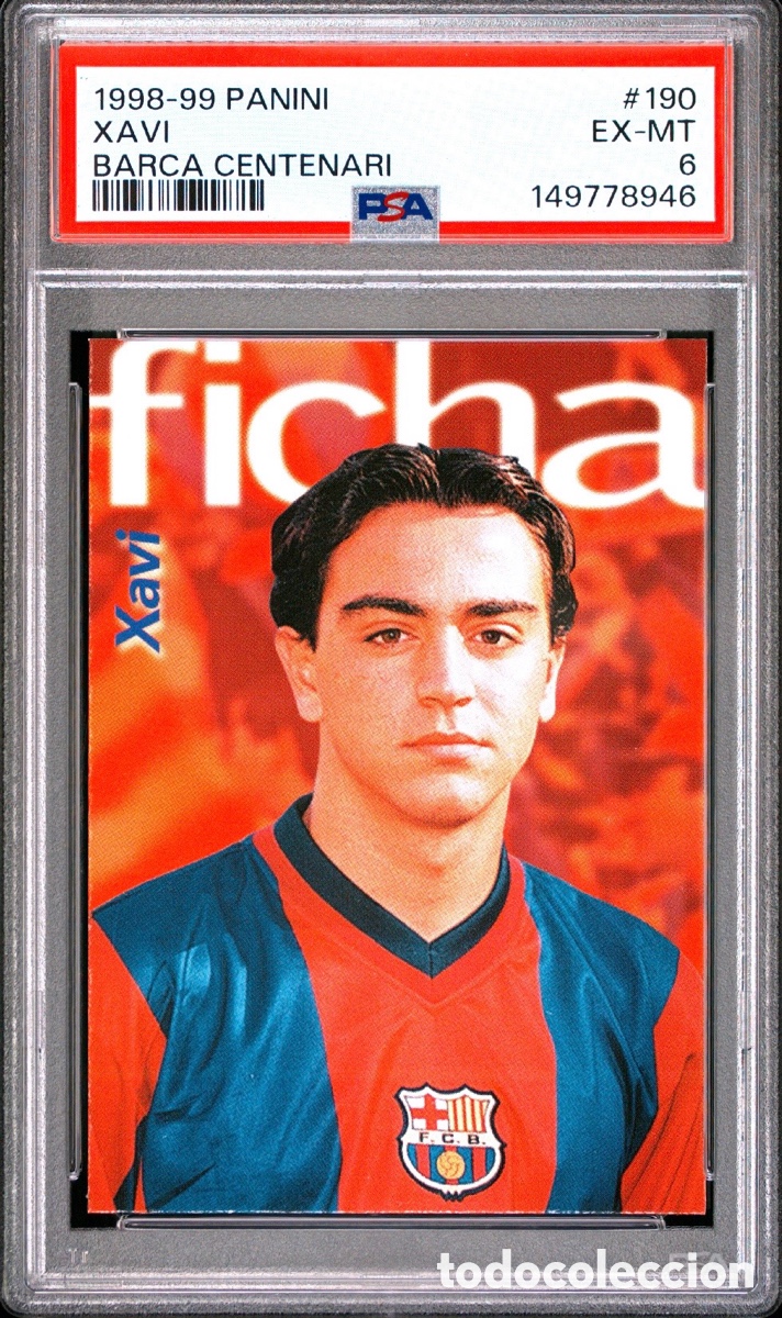Cromos de f&uacute;tbol: Cromo Xavi Hern&aacute;ndez Rookie