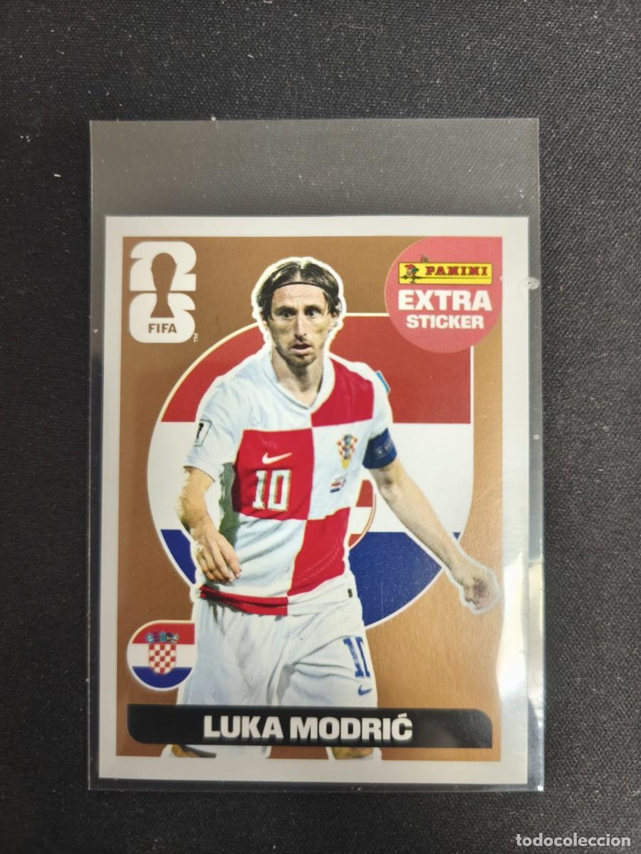Cromos de f&uacute;tbol: cromo extra sticker luka modric bronce fifa world cup 2026 panini