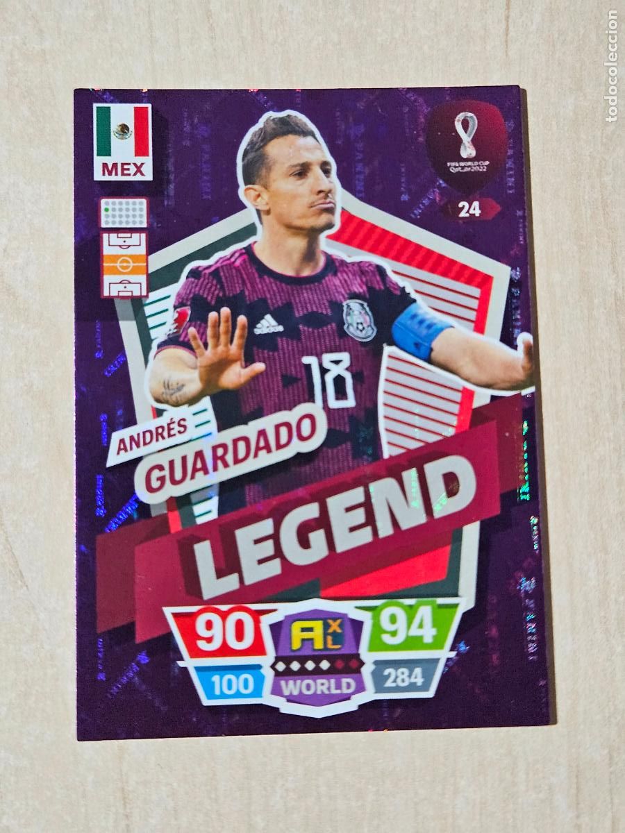 Cromos de f&uacute;tbol: N&ordm; 24 GUARDADO - LEGEND - ADRENALYN XL MUNDIAL WORLD CUP QATAR 2022