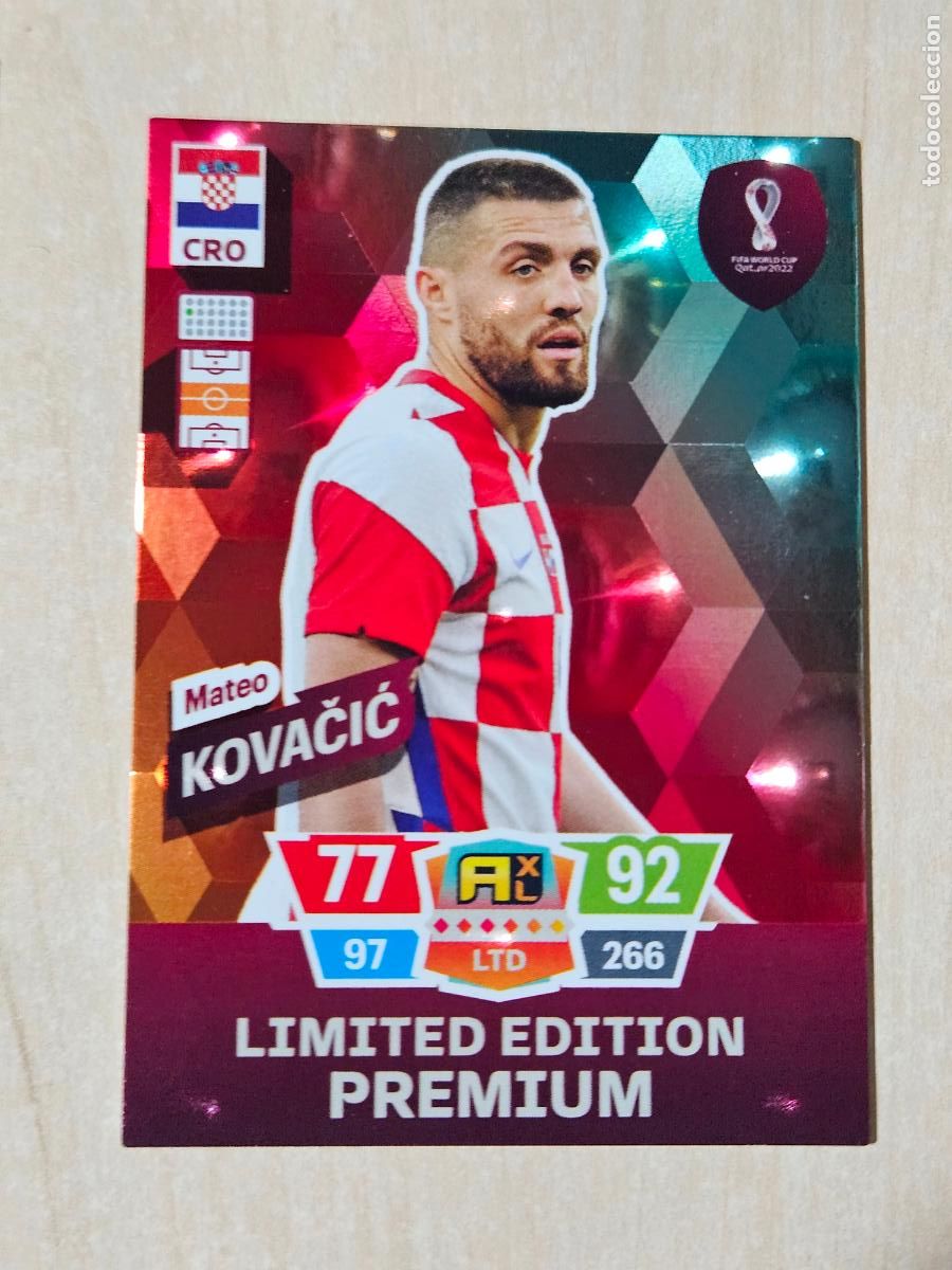 Cromos de f&uacute;tbol: MATEO KOVACIC (LIMITED EDITION) - ADRENALYN XL MUNDIAL QATAR 2022
