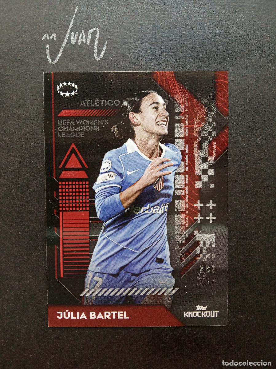 Cromos de f&uacute;tbol: JULIA BARTEL ATLETICO MADRID ⚽ TOPPS &reg; KNOCKOUT UCL UEFA CHAMPIONS WOMEN 2025 2026 25 26 NUEVO
