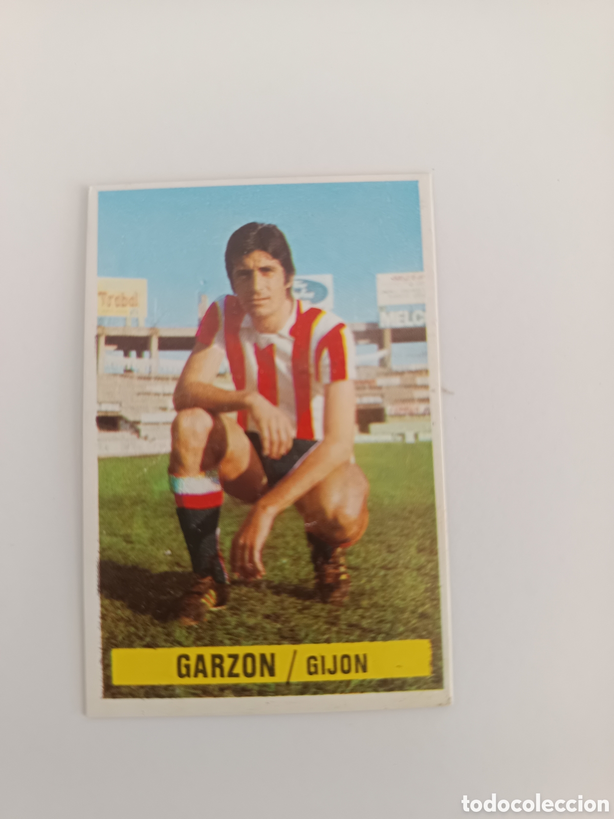 Cromos de f&uacute;tbol: CROMO GARZON FICHAJE 11 ED ESTE LIGA 74 75