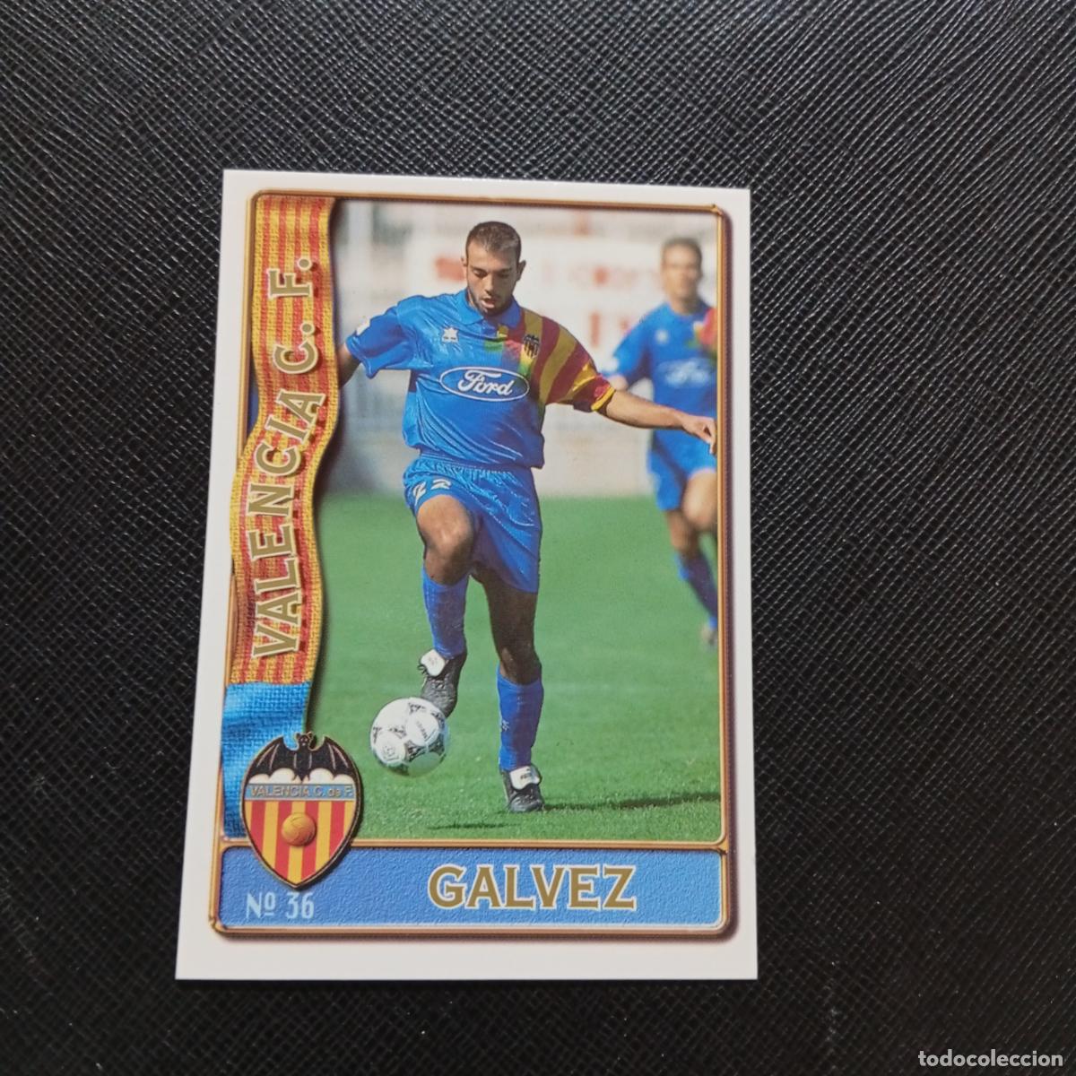 Cromos de f&uacute;tbol: 36 GLAVEZ VALENCIA MUNDICROMO 1996 1997 CROMO FUTBOL LIGA 96 97 - A207 PG72