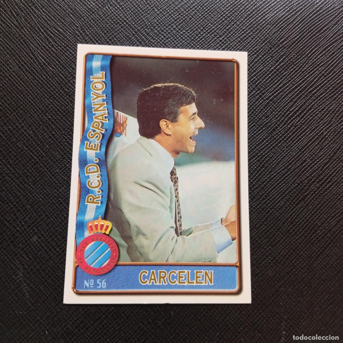 Cromos de f&uacute;tbol: 56 CARCELEN ESPA&Ntilde;OL MUNDICROMO 1996 1997 CROMO FUTBOL LIGA 96 97 - A207 PG92