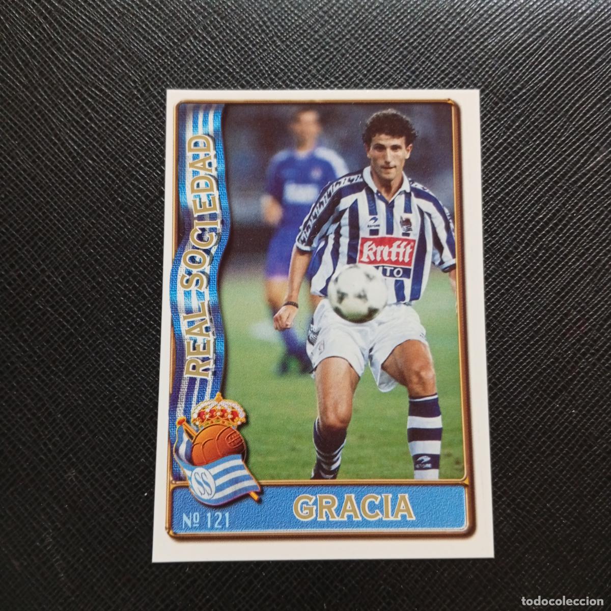 Cromos de f&uacute;tbol: 121 GRACIA REAL SOCIEDAD MUNDICROMO 1996 1997 CROMO FUTBOL LIGA 96 97 - A207 PG160
