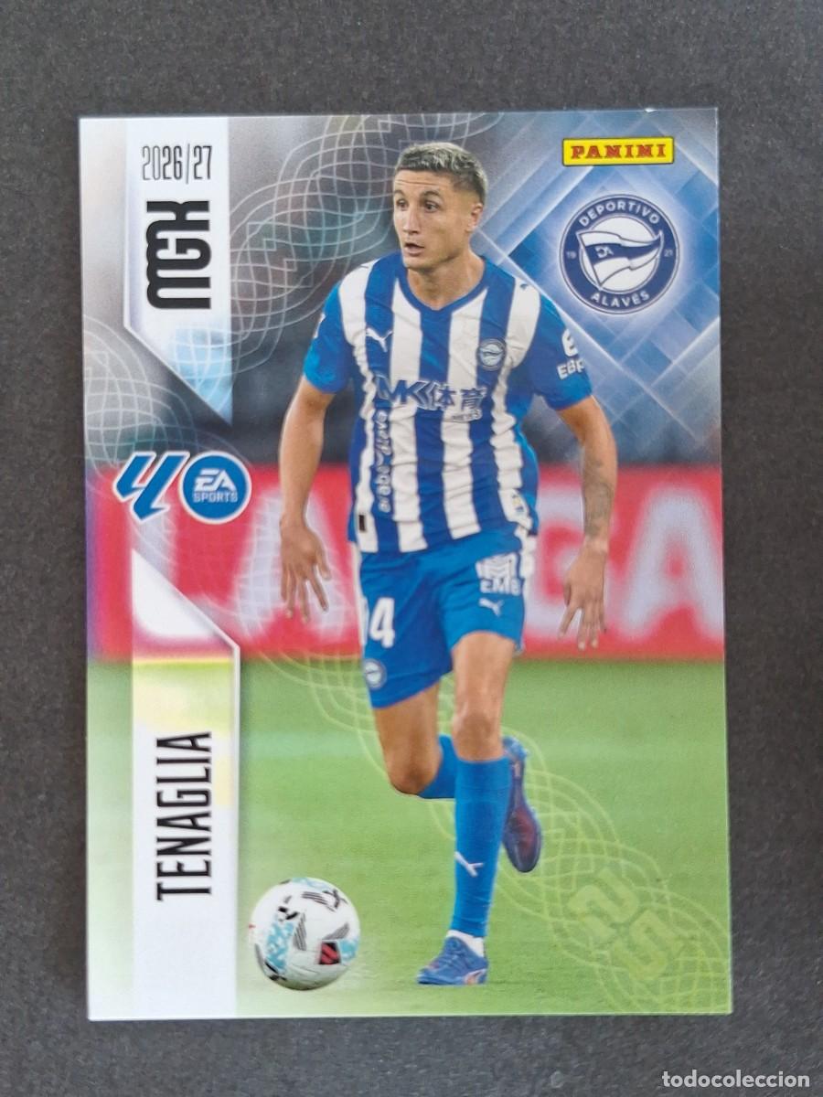 Cromos de f&uacute;tbol: L1 TENAGLIA DEPORTIVO ALAVES 23 PANINI MEGACRACKS 2026 2027 26 27