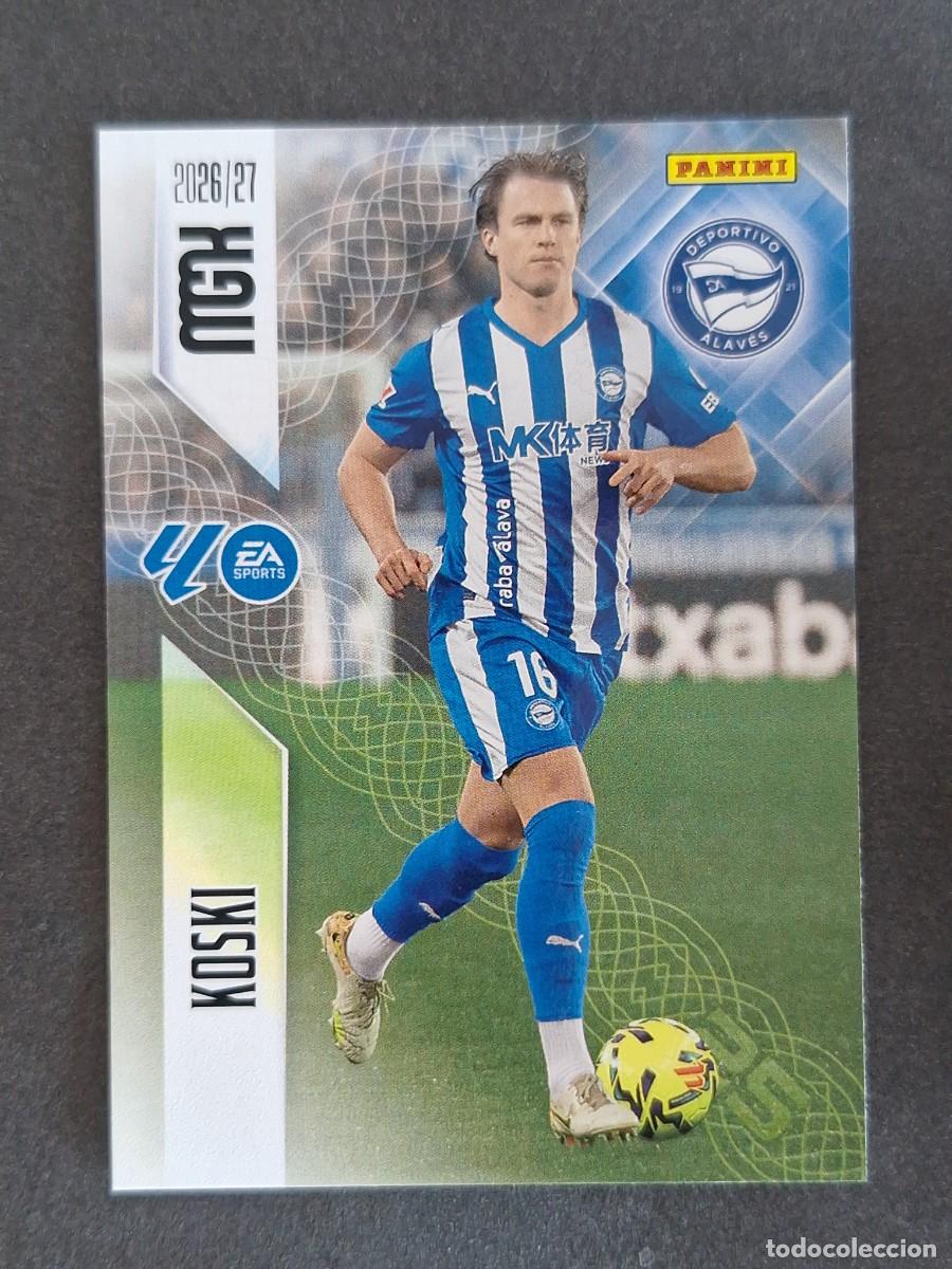 Fu&szlig;ball-Sticker: L1 KOSKI DEPORTIVO ALAVES 24 PANINI MEGACRACKS 2026 2027 26 27