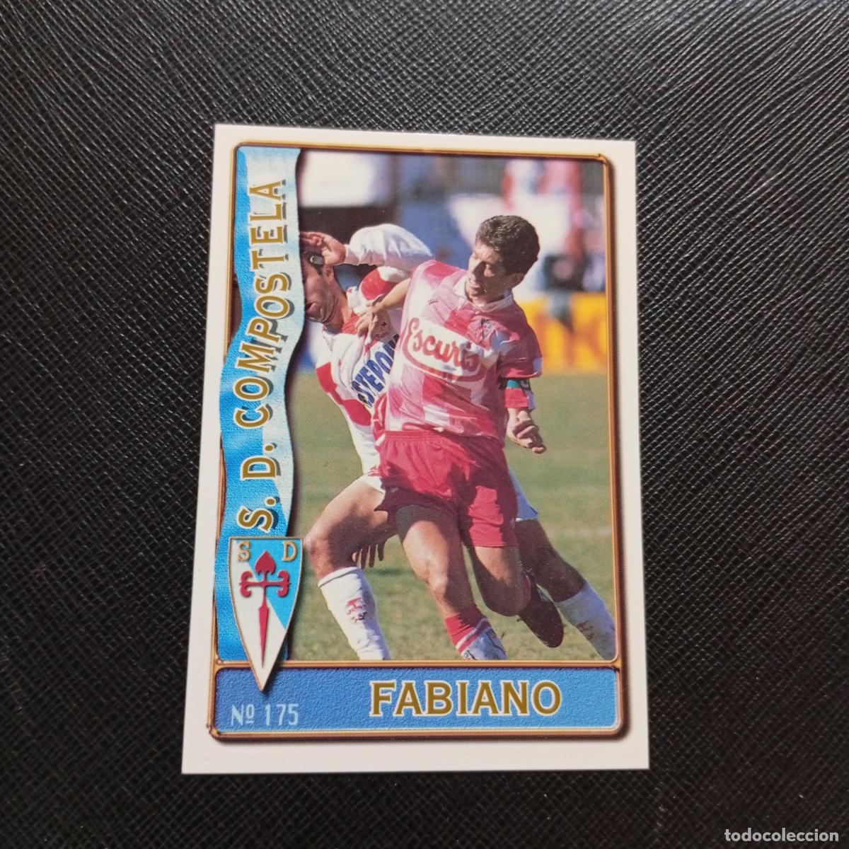 Fu&szlig;ball-Sticker: 175 FABIANO COMPOSTELA MUNDICROMO 1996 1997 CROMO FUTBOL LIGA 96 97 - A207 PG215