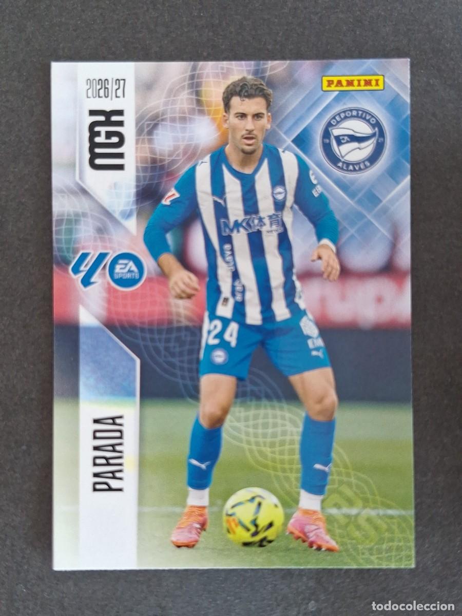 Fu&szlig;ball-Sticker: L1 PARADA DEPORTIVO ALAVES 25 PANINI MEGACRACKS 2026 2027 26 27