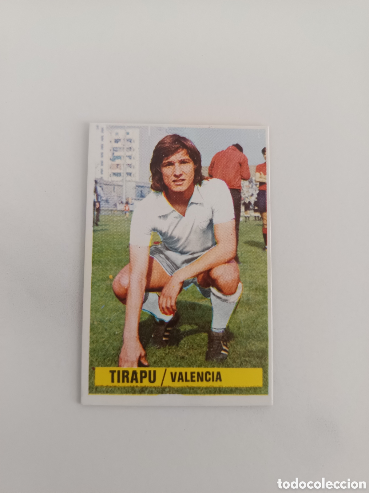 Cromos de f&uacute;tbol: CROMO TIRAPU COLOCA ED ESTE LIGA 74 75