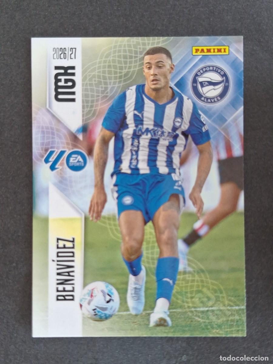 Cartes &agrave; collectionner de Football: L1 BENAVIDEZ DEPORTIVO ALAVES 27 PANINI MEGACRACKS 2026 2027 26 27