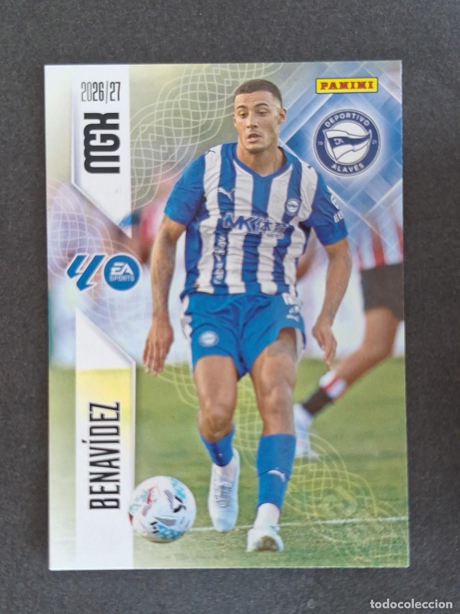 Cartes &agrave; collectionner de Football: L1 BENAVIDEZ DEPORTIVO ALAVES 27 PANINI MEGACRACKS 2026 2027 26 27