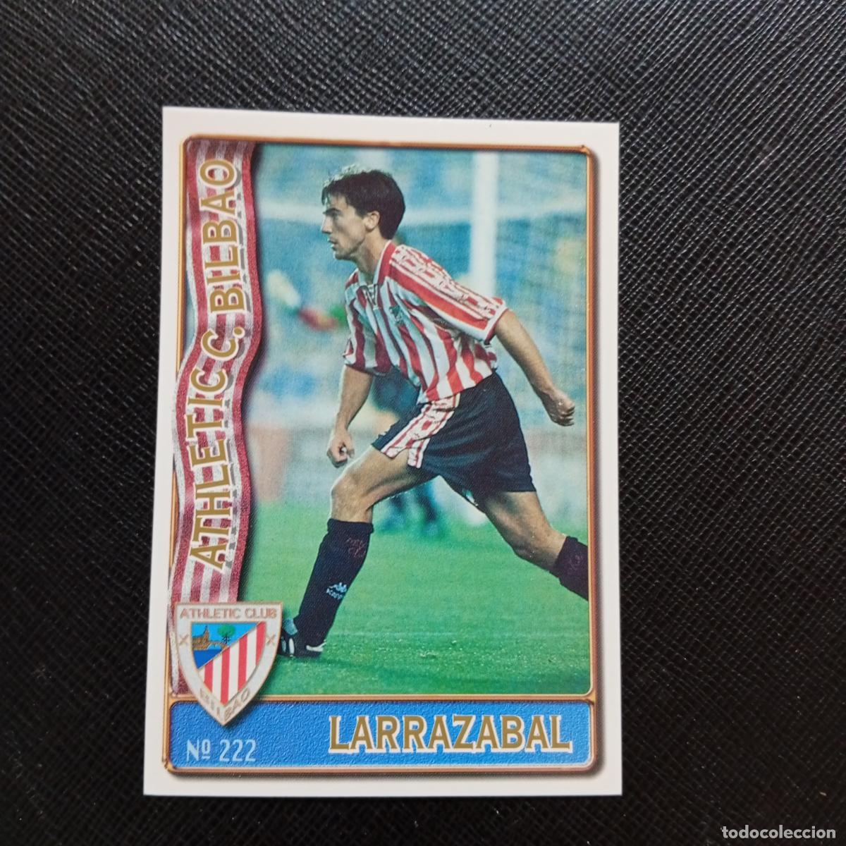 Cartes &agrave; collectionner de Football: 222 LARRAZABAL BILBAO MUNDICROMO 1996 1997 CROMO FUTBOL LIGA 96 97 - A207 PG259