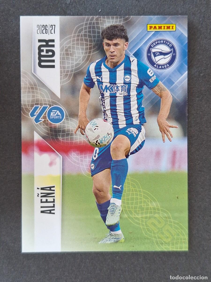 Cromos de f&uacute;tbol: L1 ALE&Ntilde;A DEPORTIVO ALAVES 30 PANINI MEGACRACKS 2026 2027 26 27