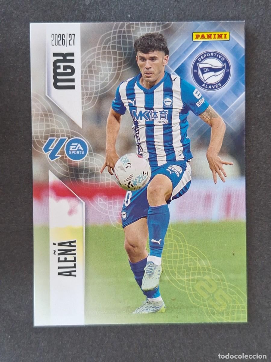 Cromos de f&uacute;tbol: L1 ALE&Ntilde;A DEPORTIVO ALAVES 30 PANINI MEGACRACKS 2026 2027 26 27