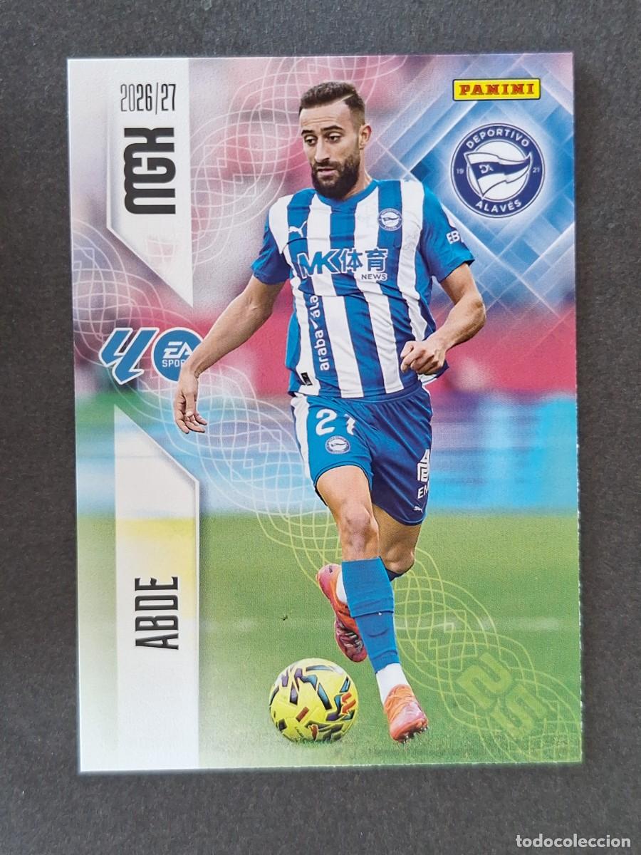 Cromos de f&uacute;tbol: L1 ABDE DEPORTIVO ALAVES 34 PANINI MEGACRACKS 2026 2027 26 27