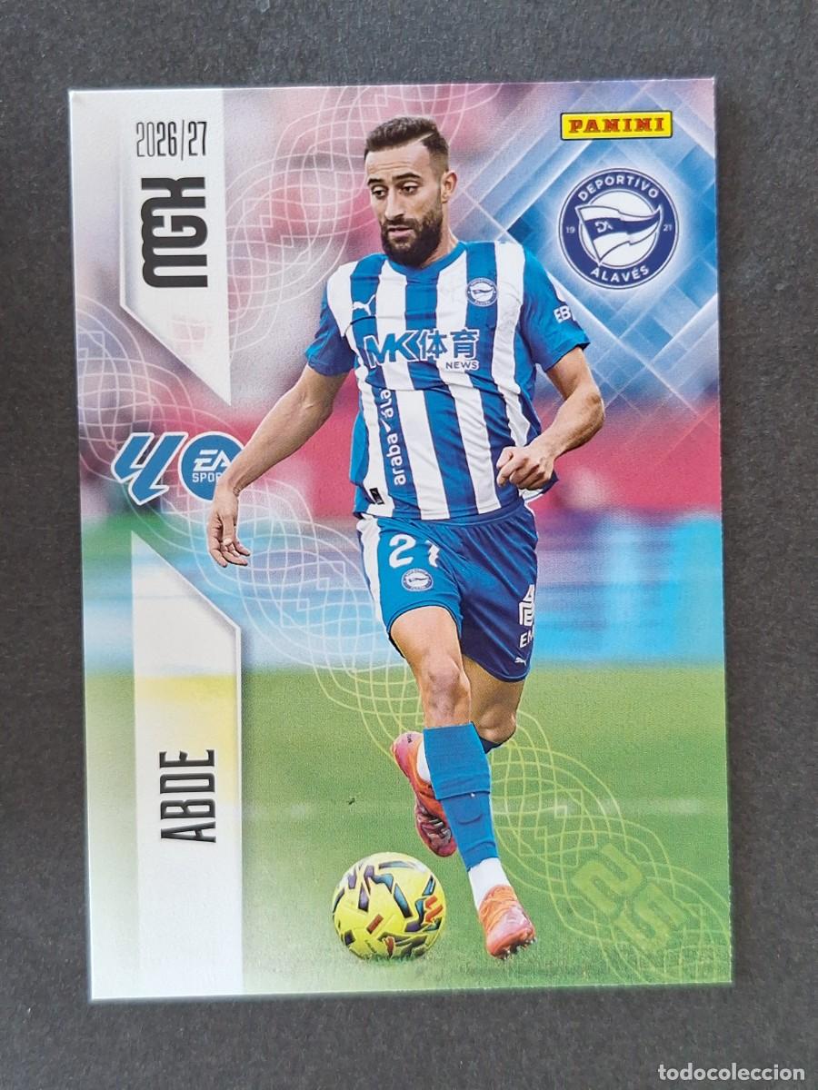 Cromos de f&uacute;tbol: L1 ABDE DEPORTIVO ALAVES 34 PANINI MEGACRACKS 2026 2027 26 27