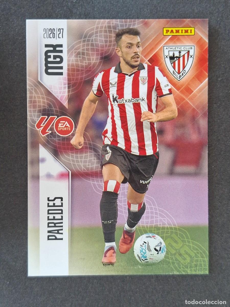 Cromos de f&uacute;tbol: L1 PAREDES ATHLETIC CLUB DE BILBAO 42 PANINI MEGACRACKS 2026 2027 26 27