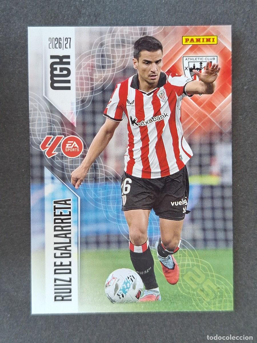 Cromos de f&uacute;tbol: L1 RUIZ DE GALARRETA ATHLETIC CLUB DE BILBAO 45 PANINI MEGACRACKS 2026 2027 26 27