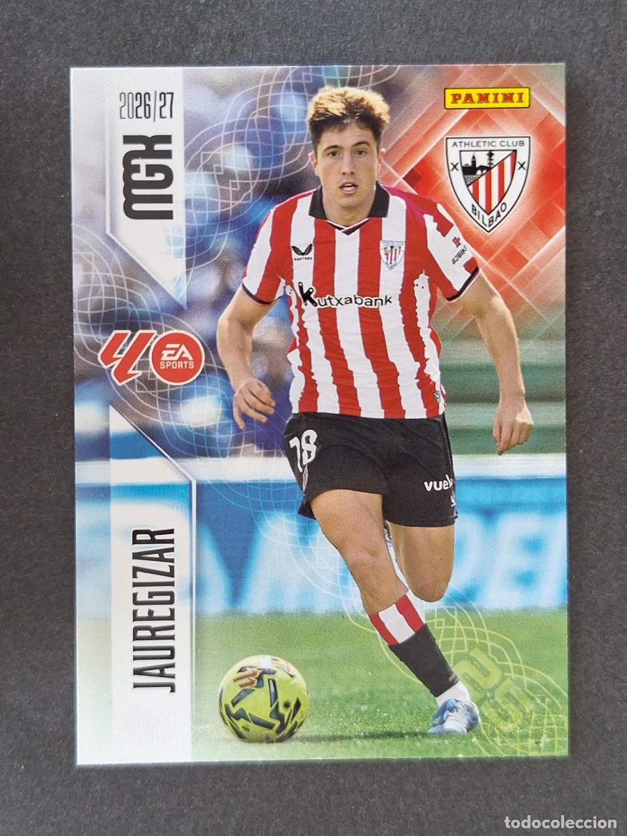 Cromos de f&uacute;tbol: L1 JAUREGIZAR ATHLETIC CLUB DE BILBAO 46 PANINI MEGACRACKS 2026 2027 26 27